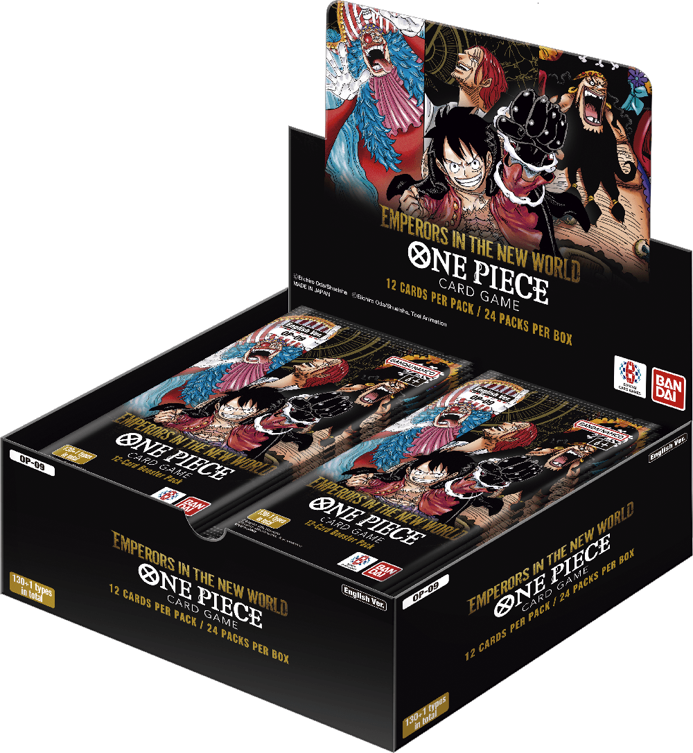 ONE PIECE CG OP - 09 EMPERORS IN THE NEW WORLD BOOSTER PACK - GamesLand Canada