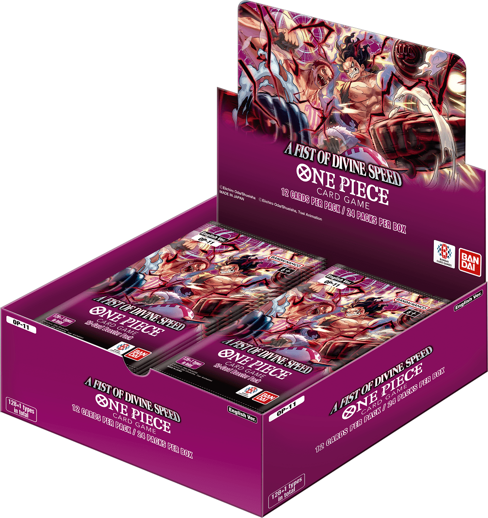 ONE PIECE CG OP - 11 A FIST OF DIVINE SPEED BOOSTER - GamesLand Canada