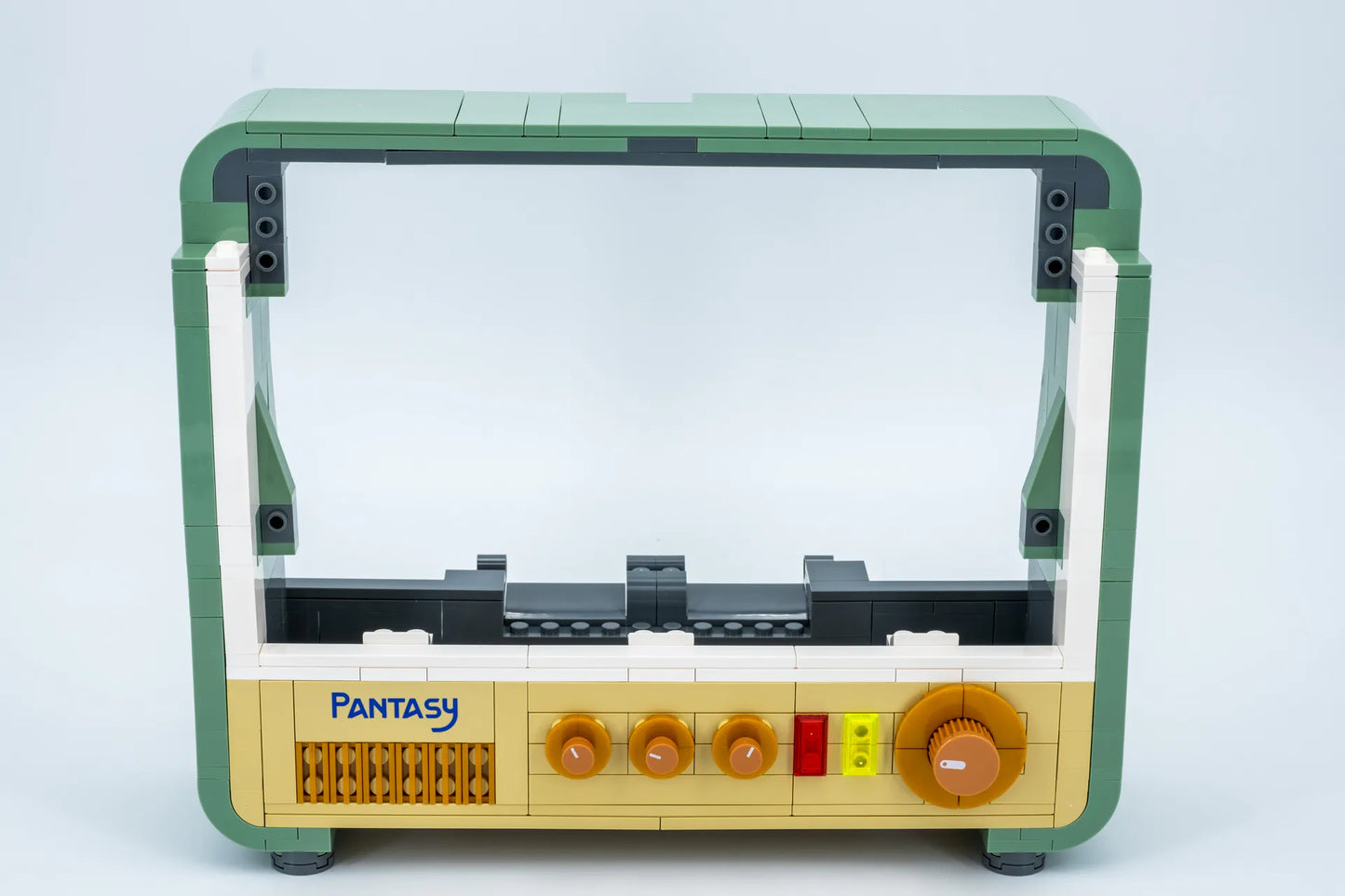 PANTASY Retro Green TV Building Kit