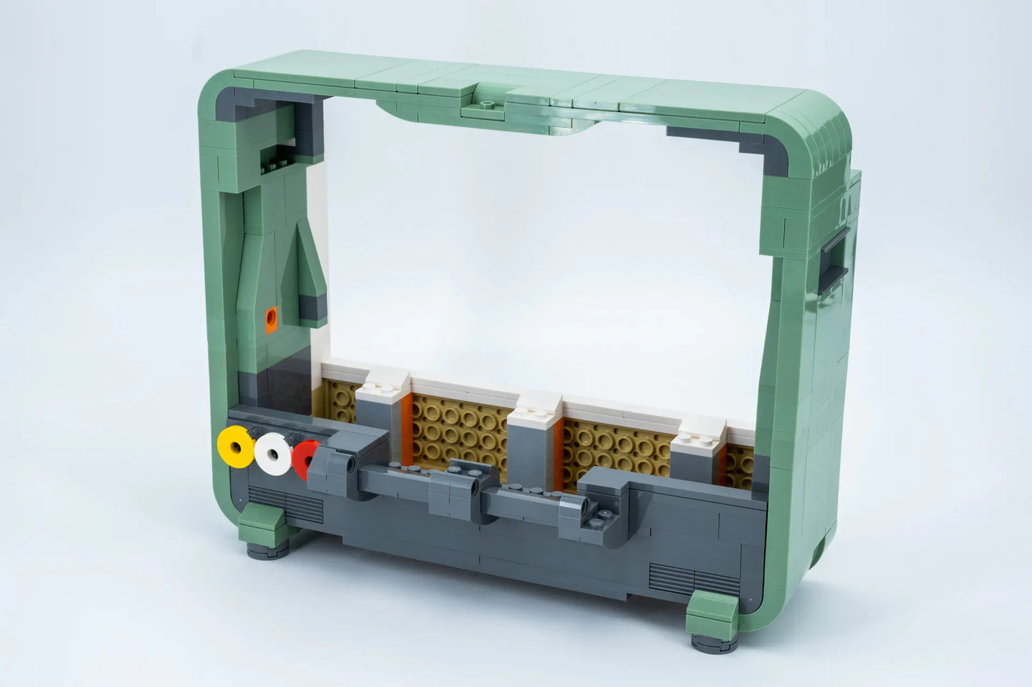 PANTASY Retro Green TV Building Kit