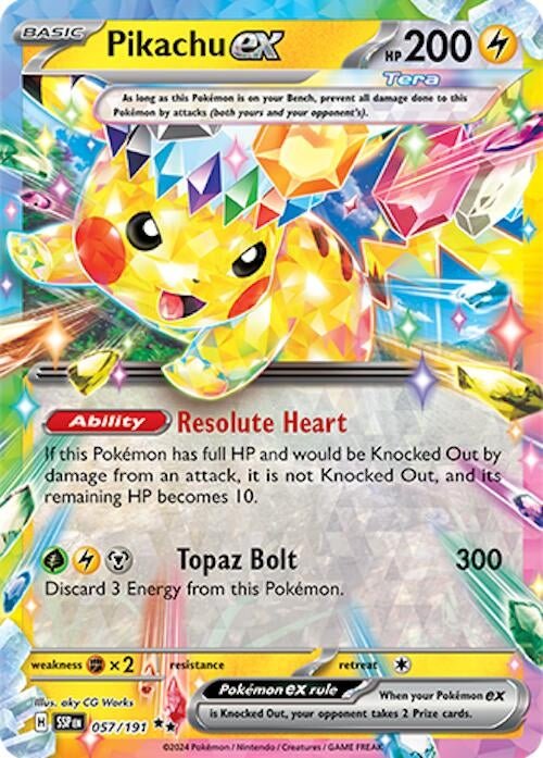Pikachu ex (057/191) (SSP) - GamesLand Canada