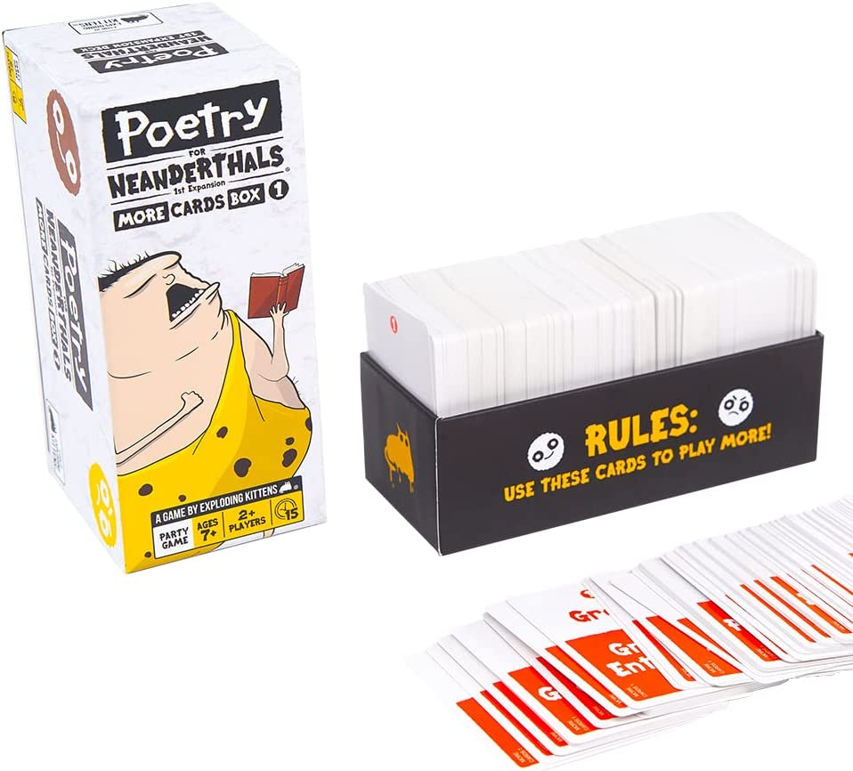 POETRY FOR NEANDERTHALS: MORE CARDS BOX - GamesLand Canada