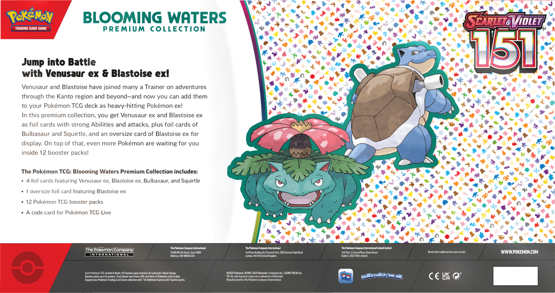 POKEMON BLOOMING WATERS PREMIUM COLLECTION - GamesLand Canada