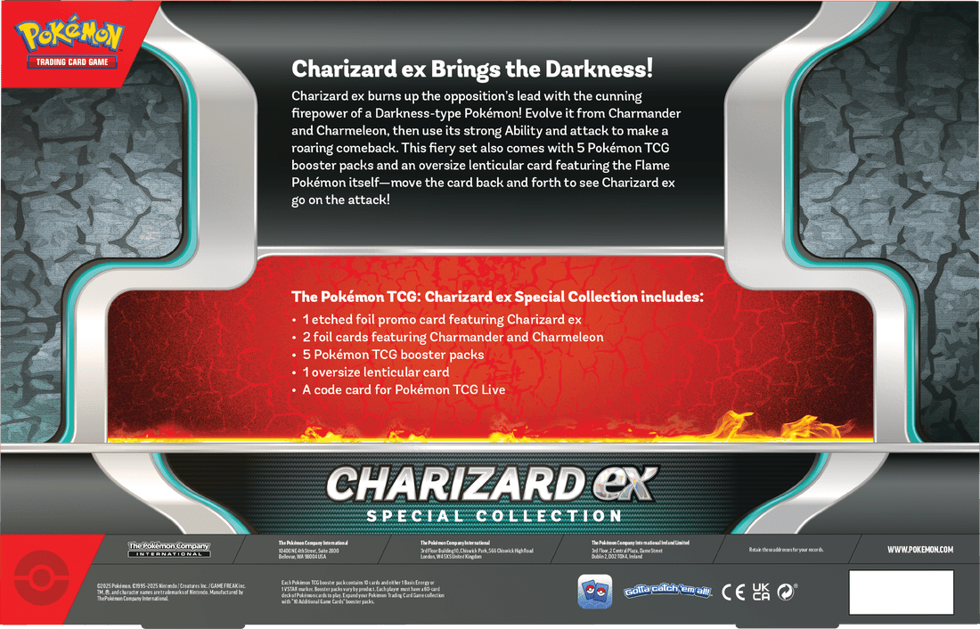 POKEMON CHARIZARD EX SPECIAL COLLECTION - GamesLand Canada