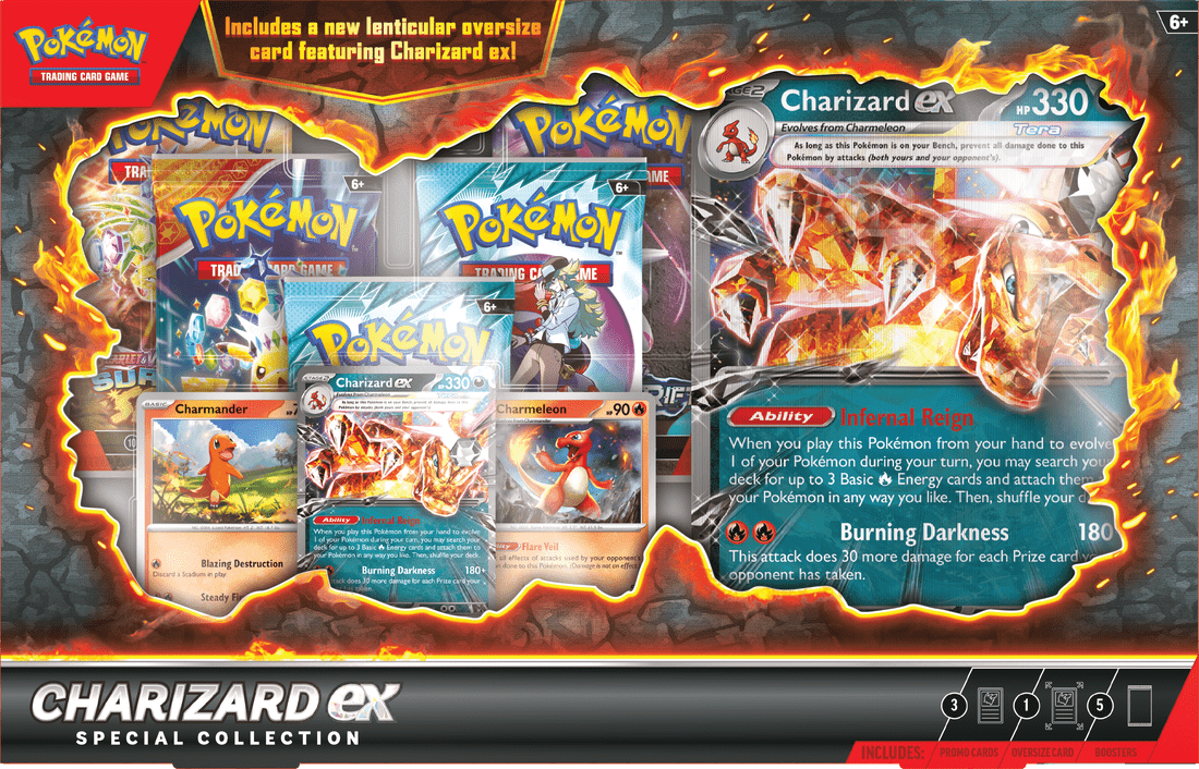 POKEMON CHARIZARD EX SPECIAL COLLECTION - GamesLand Canada