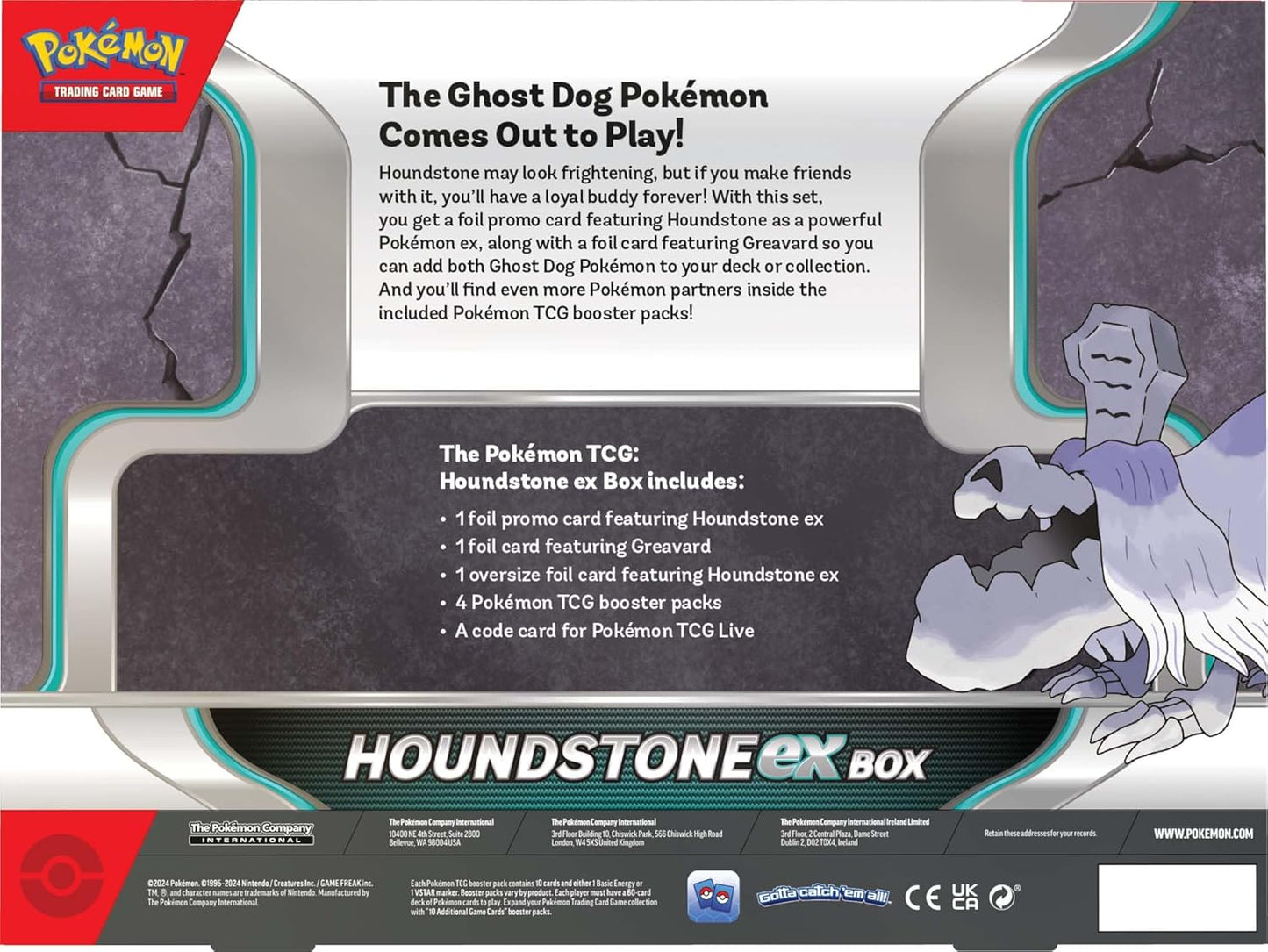 POKEMON HOUNDSTONE EX BOX - GamesLand Canada