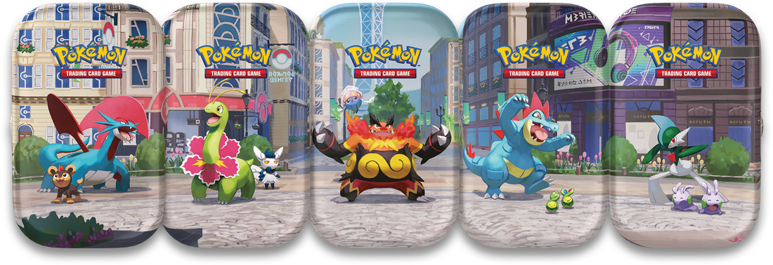 POKEMON LUMIOSE CITY MINI TIN 10CT DISPLAY (Pre - Order) - GamesLand Canada