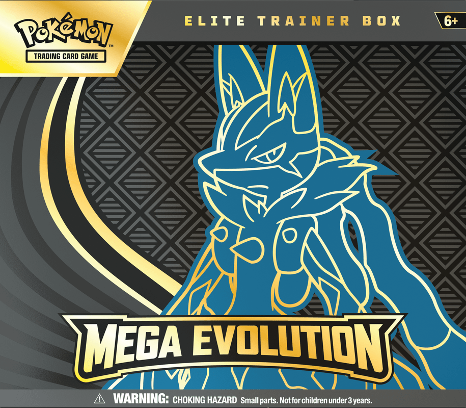 POKEMON ME01 MEGA EVOLUTION ELITE TRAINER - MEGA LUCARIO (PRE - ORDER) - GamesLand Canada