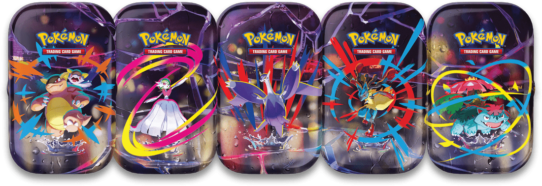 POKEMON MEGA HEROES MINI TIN 10CT DISPLAY (PRE - ORDER) - GamesLand Canada