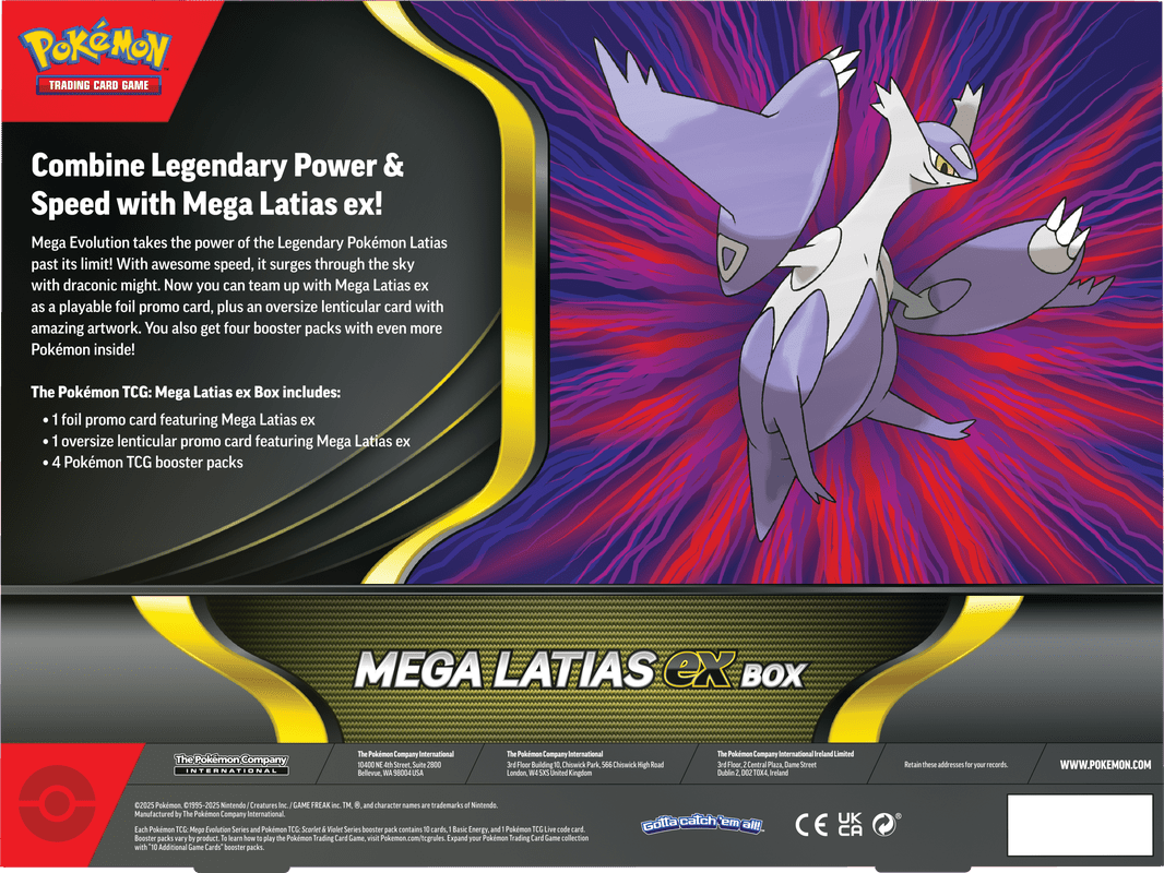 POKEMON MEGA LATIAS EX BOX (PRE - ORDER) - GamesLand Canada