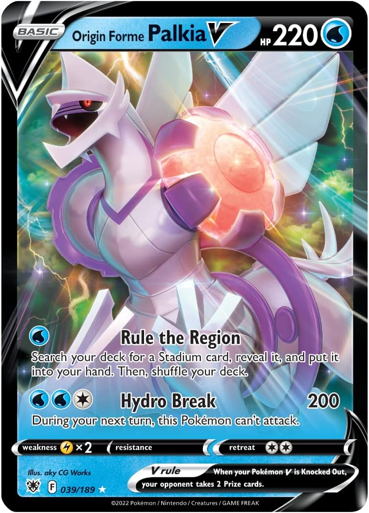 Pokemon Origin Forme Palkia Vstar League Battle Deck - GamesLand Canada