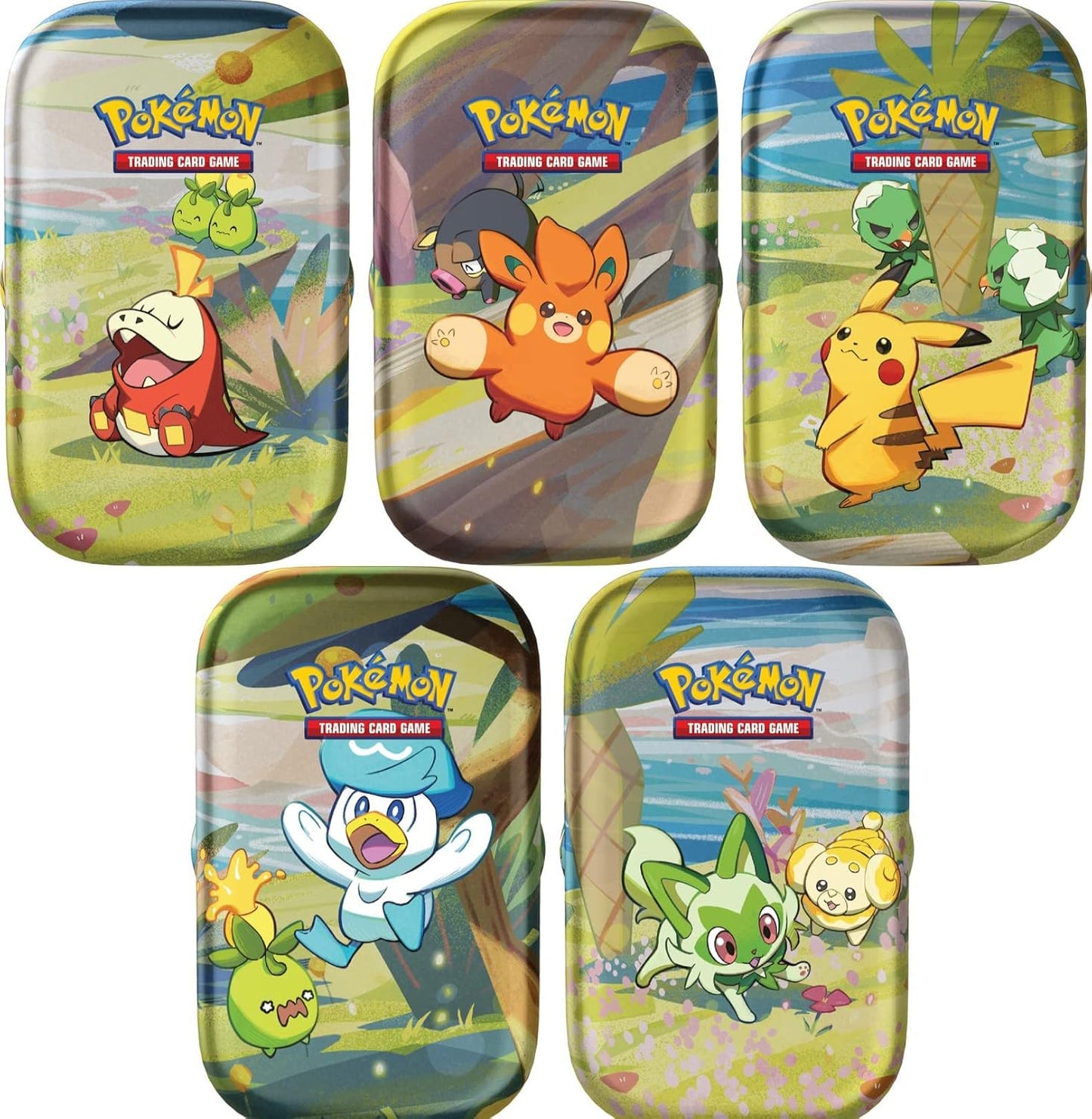 Pokemon Paldea Friends Mini Tin (Random Tin) - GamesLand Canada