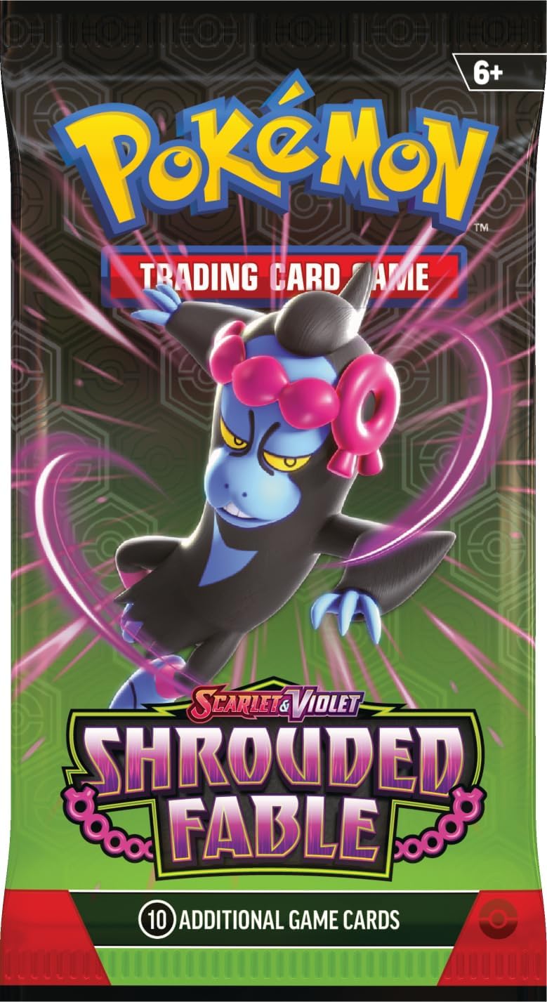 Pokemon Scarlet & Violet Shrouded Fable Booster Bundle (6 Booster Packs) - GamesLand Canada