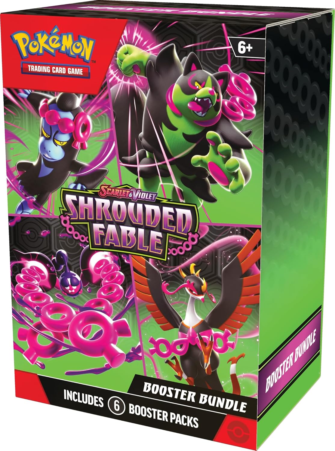 Pokemon Scarlet & Violet Shrouded Fable Booster Bundle (6 Booster Packs) - GamesLand Canada