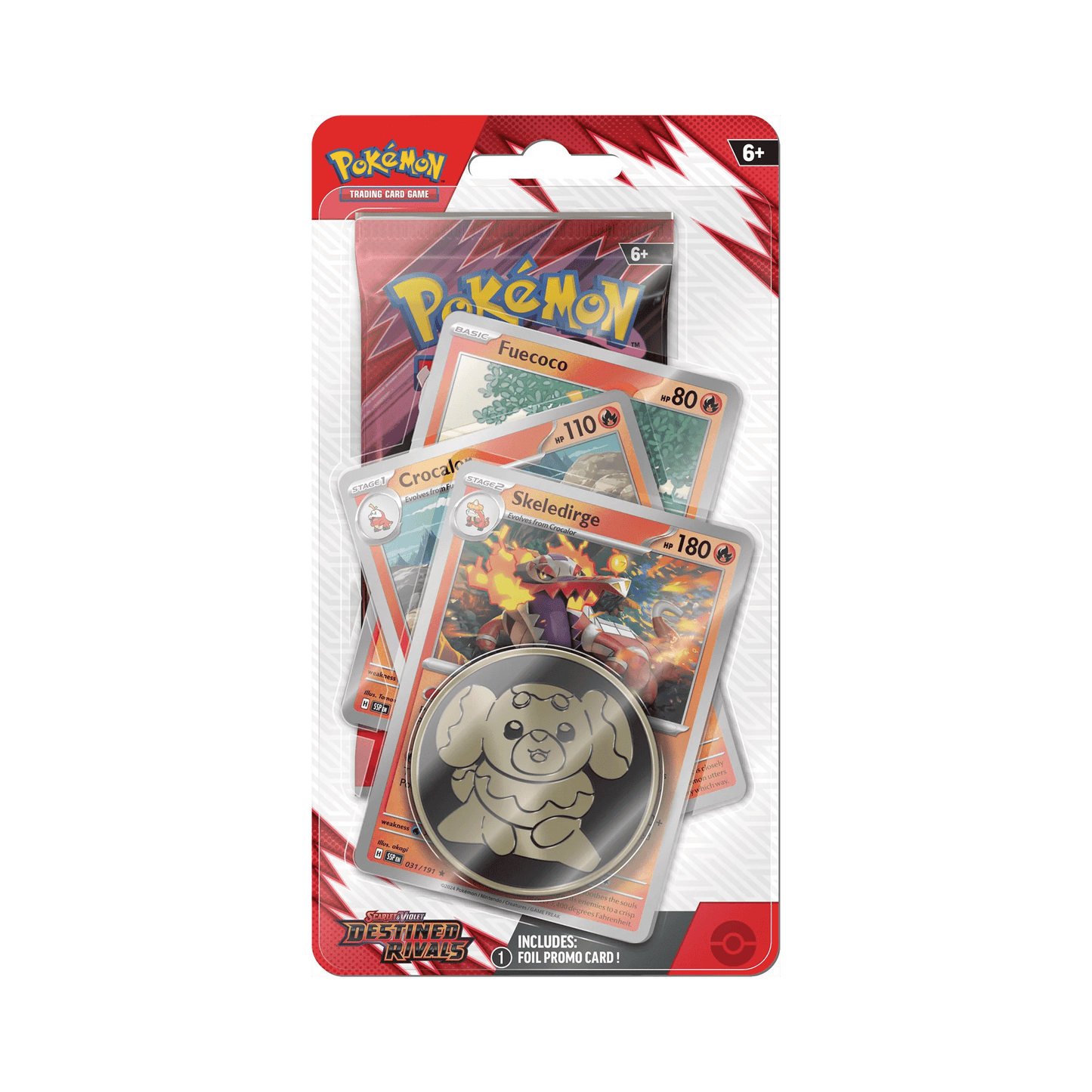 POKEMON SV10 DESTINED RIVALS CHECKLANE BLISTER PACK - GamesLand Canada