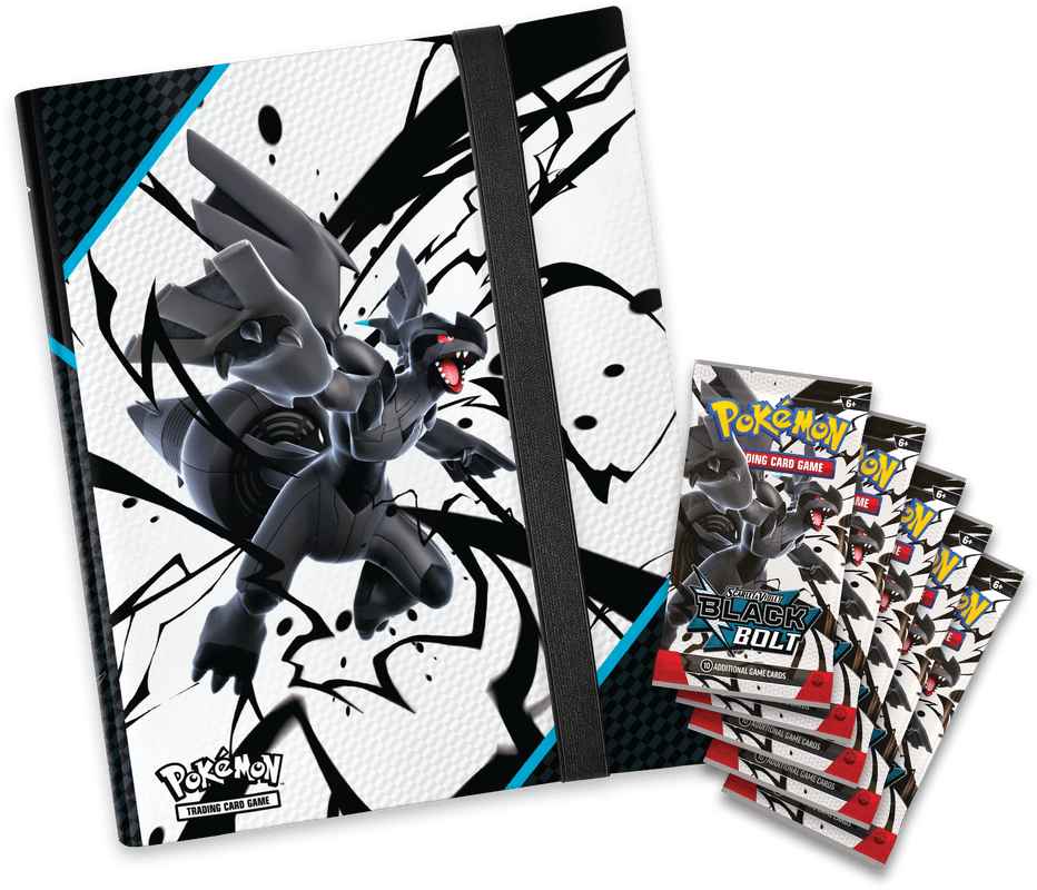 POKEMON SV10.5 BLACK BOLT BINDER COLLECTION - GamesLand Canada