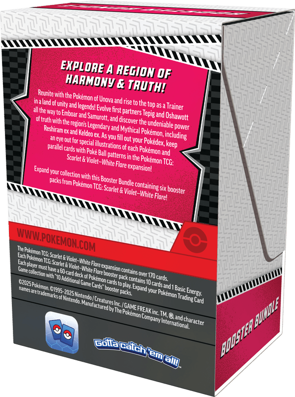 POKEMON SV10.5 WHITE FLARE BOOSTER BUNDLE (PRE - ORDER) - GamesLand Canada