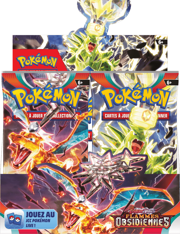 POKEMON SV3 OBSIDIAN FLAMES BOOSTER BOX - GamesLand Canada