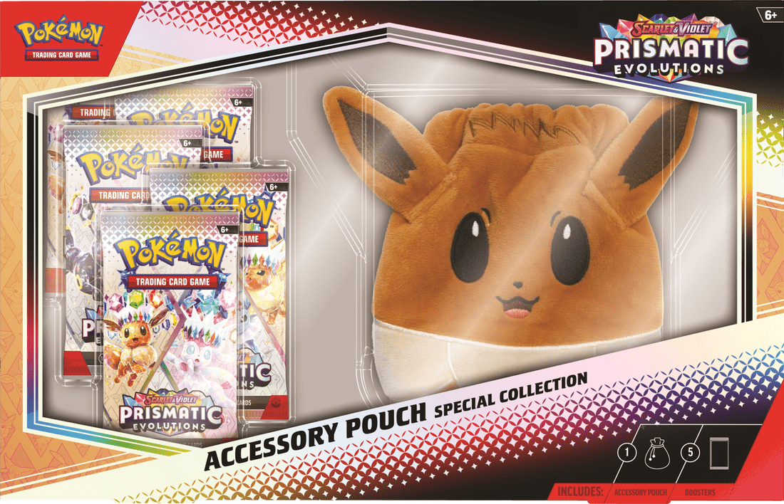 POKEMON SV8.5 PRISMATIC EVOLUTIONS ACCESSORY POUCH SPECIAL COLLECTION - GamesLand Canada