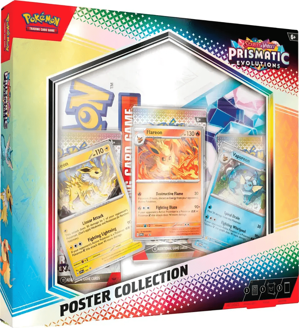POKEMON SV8.5 PRISMATIC EVOLUTIONS POSTER COLLECTION - GamesLand Canada