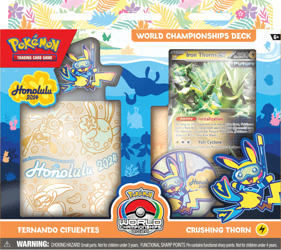 Pokemon TCG: 2024 World Championships Deck - 1 random deck - GamesLand Canada