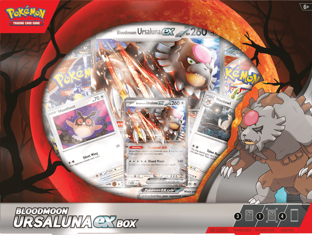 Pokémon TCG: Bloodmoon Ursaluna ex Box - GamesLand Canada