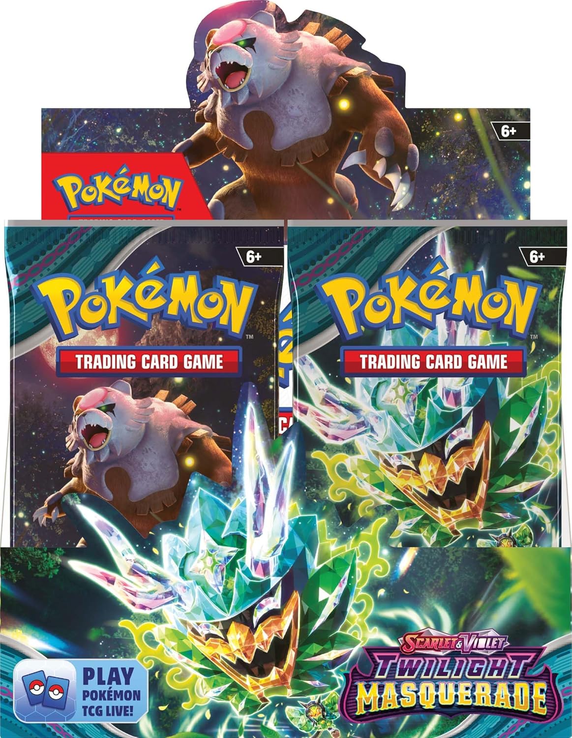 Pokemon TCG: Scarlet and Violet Twilight Masquerade Booster Pack - GamesLand Canada