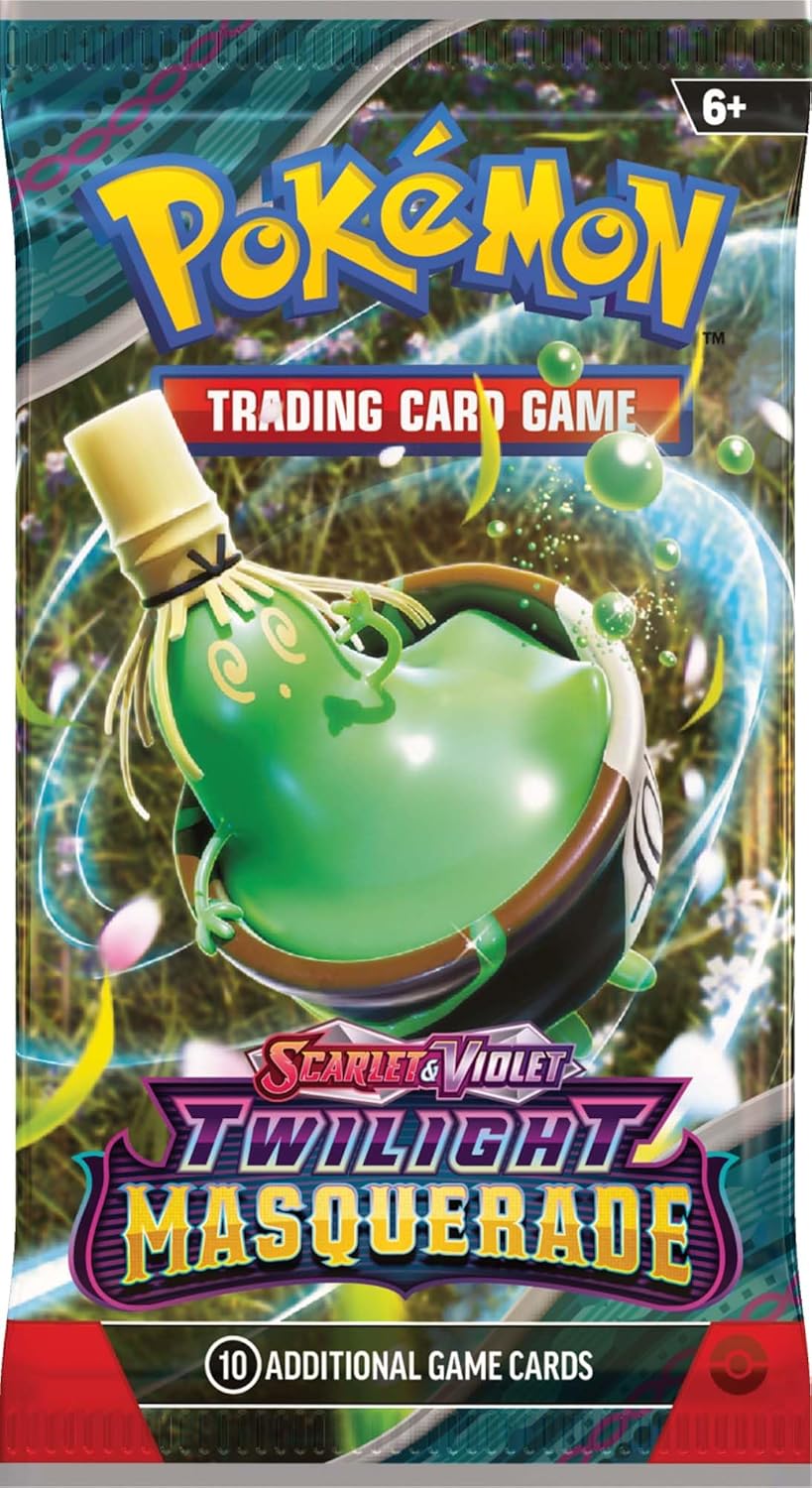 Pokemon TCG: Scarlet and Violet Twilight Masquerade Booster Pack - GamesLand Canada