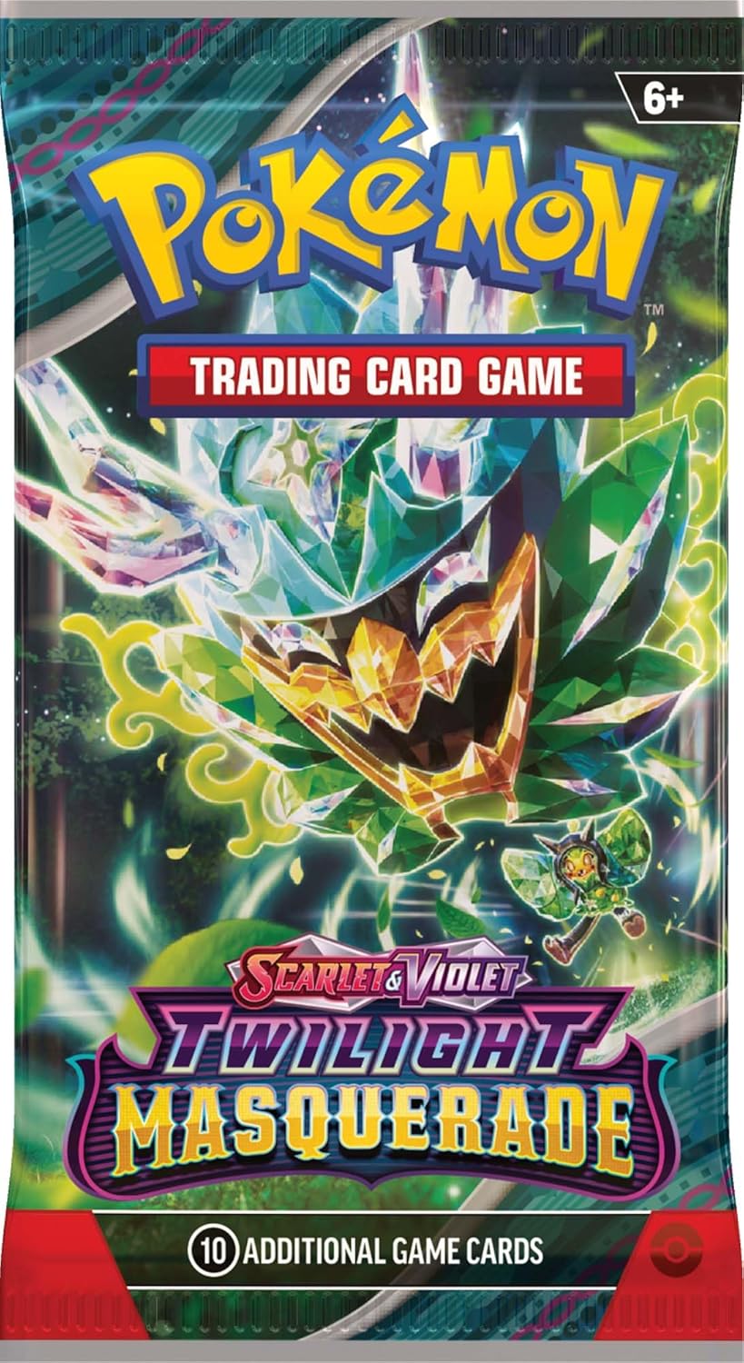 Pokemon TCG: Scarlet and Violet Twilight Masquerade Booster Pack GamesLand Canada Pokemon TCG: Scarlet and Violet Twilight Masquerade Booster Pack GamesLand Canada