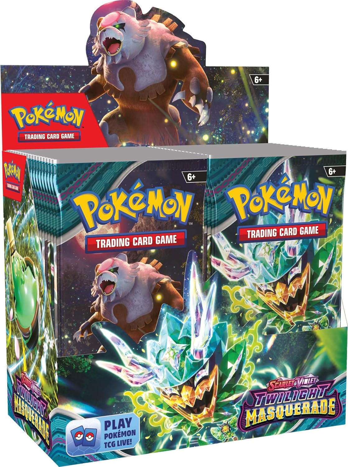 Pokemon TCG: Scarlet and Violet Twilight Masquerade Booster Pack - GamesLand Canada