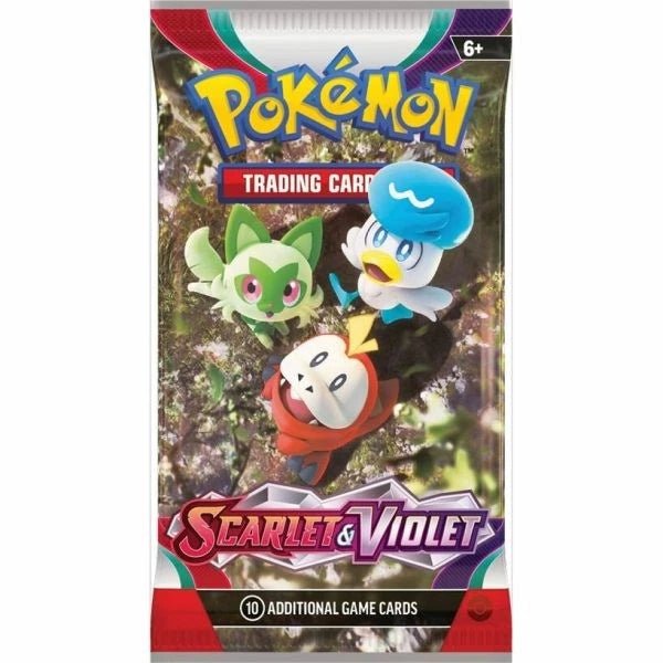 Pokémon TCG: Scarlet & Violet Base Set Booster Pack (1 Random Pack) - GamesLand Canada