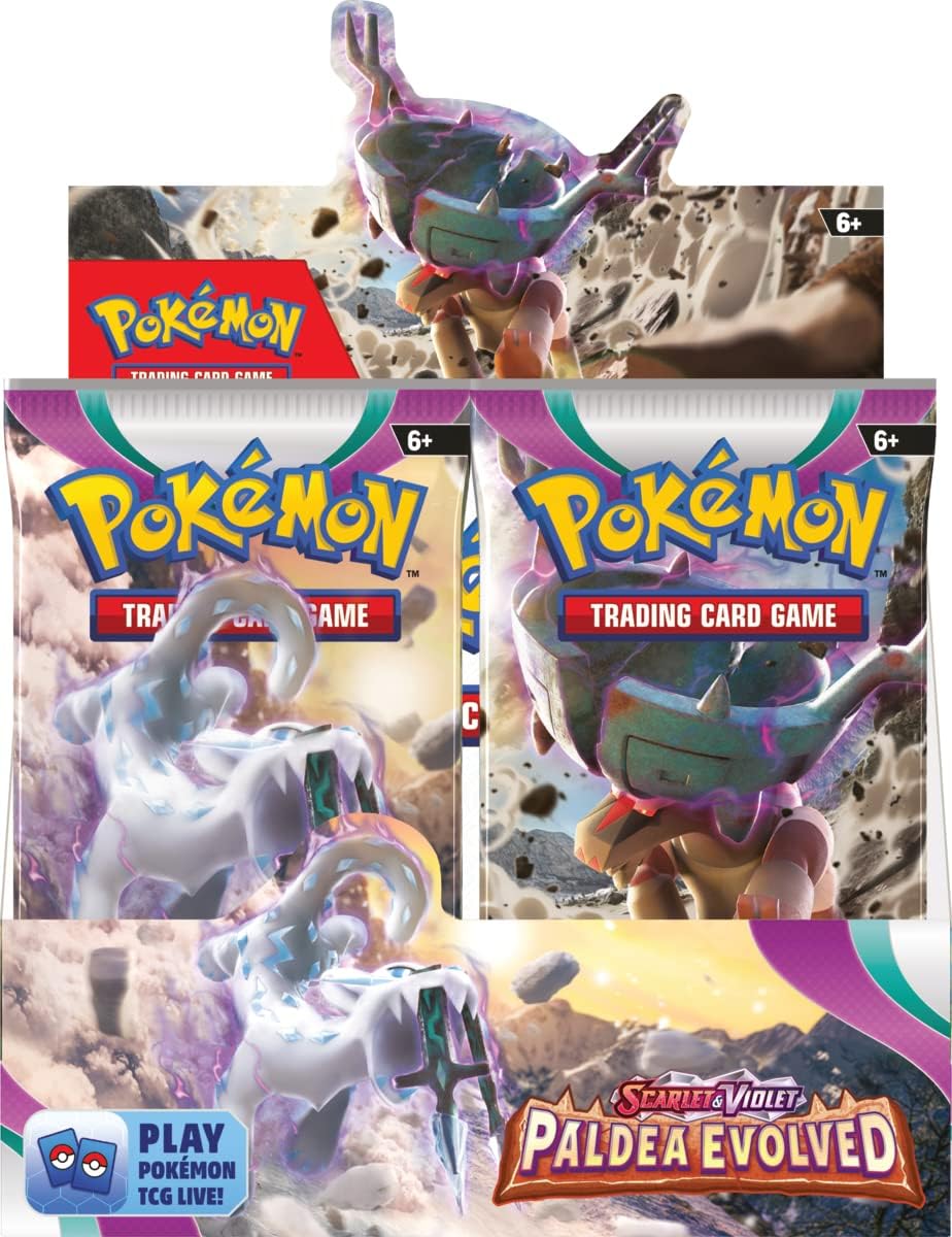 PoKéMoN TCG: Scarlet & Violet - Paldea Evolved Booster Pack (Random Pack) - GamesLand Canada