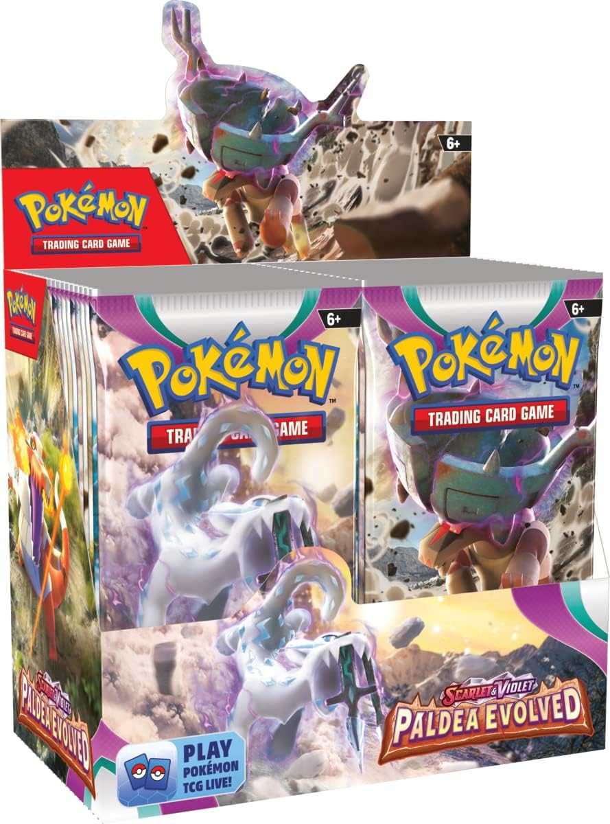 PoKéMoN TCG: Scarlet & Violet - Paldea Evolved Booster Pack (Random Pack) - GamesLand Canada