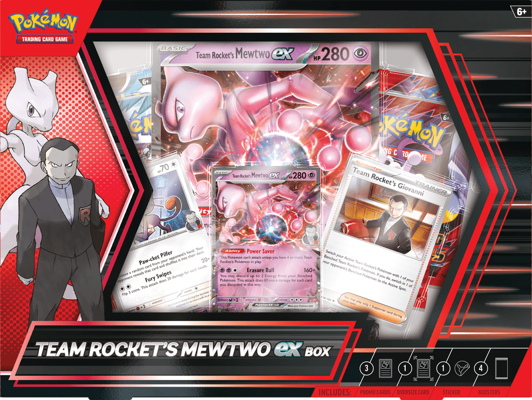 POKEMON TEAM ROCKET’S MEWTWO EX BOX - GamesLand Canada