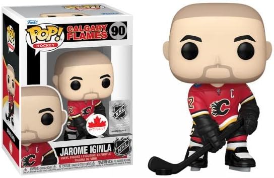 POP NHL LEGENDS JAROME IGINLA (HOME RED) - GamesLand Canada