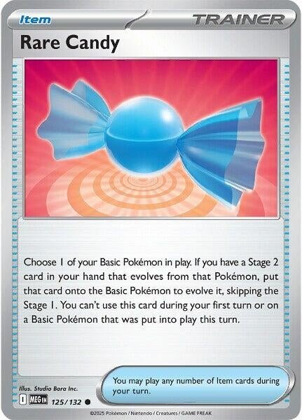Rare Candy (125/132) (ME01: Mega Evolution) (MEG) - GamesLand Canada