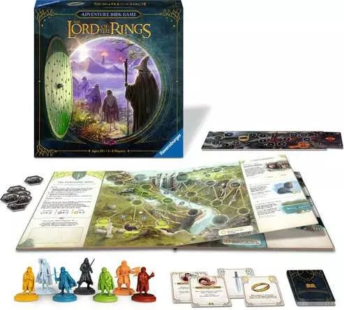 Ravensburger: Board Game - The Lord of the Rings Adventure Book - GamesLand Canada