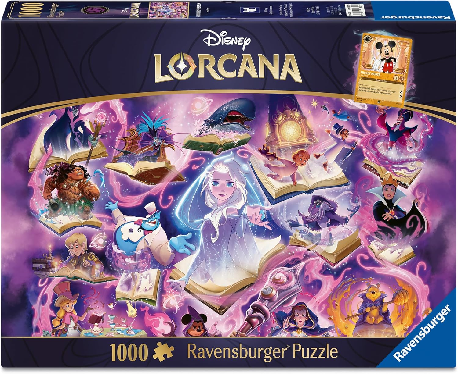 Ravensburger Disney Lorcana - Glimmers of The Realm: Amethyst 1000
