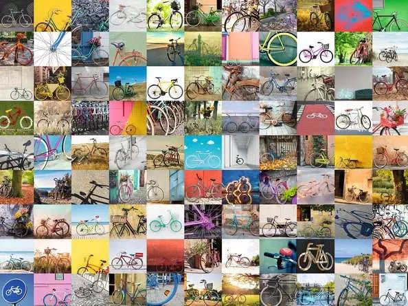 Ravensburger: Jigsaw Puzzle 99 Bicycles - 1500 Pieces Puzzle - GamesLand Canada