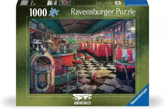Ravensburger: Jigsaw Puzzle Abandoned Places: Decaying Diner - 1000 Pieces Puzzle - GamesLand Canada