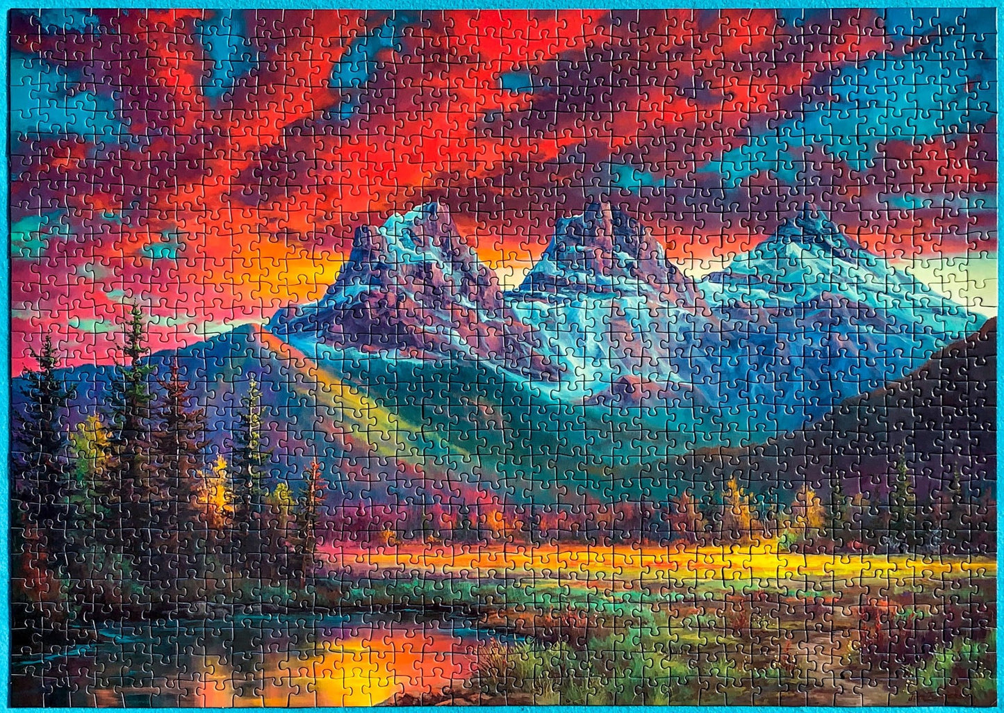 Ravensburger: Jigsaw Puzzle Canadian Collection: Alberta's Three Sisters - 1000 Pieces Puzzle - GamesLand Canada