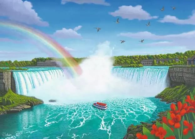 Ravensburger: Jigsaw Puzzle Canadian Collection: Niagara Falls - 1000 Pieces Puzzle - GamesLand Canada