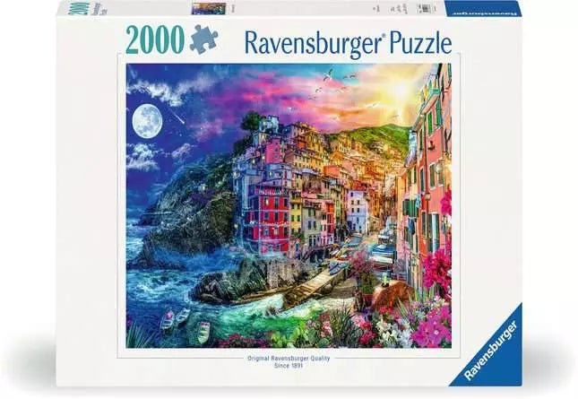 Ravensburger: Jigsaw Puzzle Colorful Cinque Terre - 2000 Pieces Puzzle - GamesLand Canada