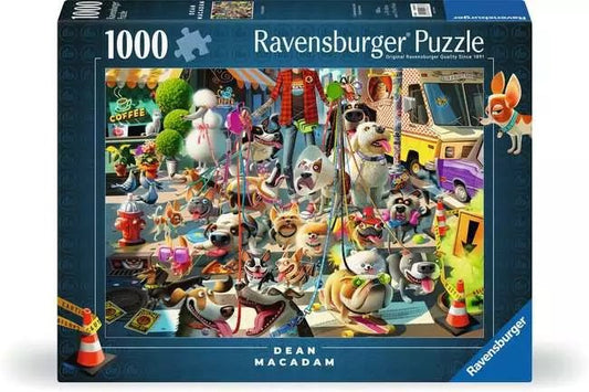 Ravensburger: Jigsaw Puzzle Dean MacAdam: The Dog Walker - 1000 Pieces Puzzle - GamesLand Canada