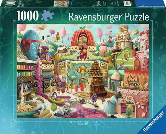 Ravensburger: Jigsaw Puzzle Demelsa Haughton: Sweet Street - 1000 Pieces Puzzle - GamesLand Canada