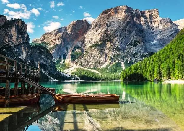 Ravensburger: Jigsaw Puzzle Pragser Wildsee, South Tyrol, Italy Puzzle 1000pcs - GamesLand Canada