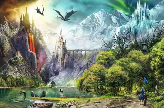 Ravensburger: Jigsaw Puzzle Reign of Dragons - 3000 Pieces Puzzle - GamesLand Canada