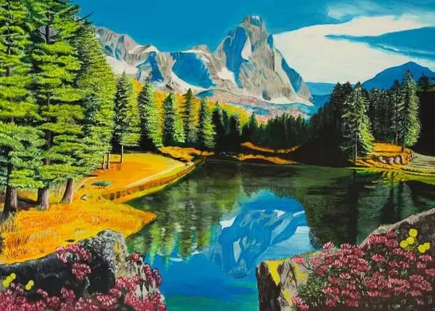 Ravensburger: Jigsaw Puzzle Rocky Mountain Reflections - 300 Pieces Puzzle - GamesLand Canada