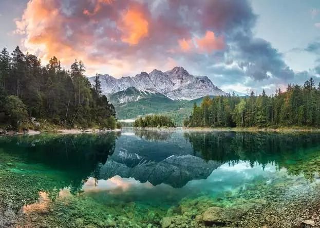 Ravensburger: Jigsaw Puzzle SF Zugspitze am Eibsee - 1000 Pieces Puzzle - GamesLand Canada