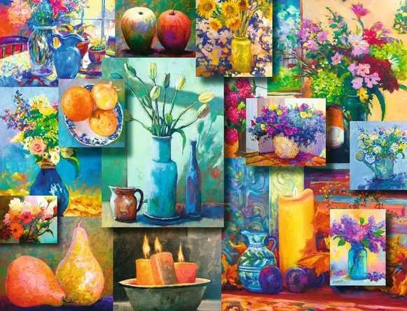 Ravensburger: Jigsaw Puzzle Still Life Beauty - 2000 Pieces Puzzle - GamesLand Canada